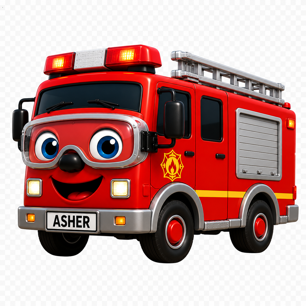 Asher the Fire Truck